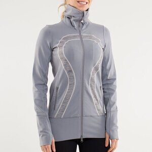 Lululemon Grey In Stride Jacket Size 4